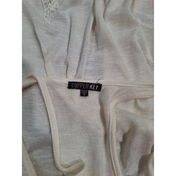 EUC Copper Key Womens Dreamcatcher Fringe Tank TopSz. S - Picture 5 of 6